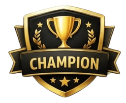 Champion badge